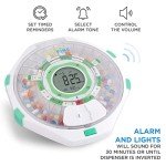 LiveFine 28-Day Automatic Pill Dispenser with LCD