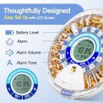 Automatic Pill Dispenser for Elderly with Alarm