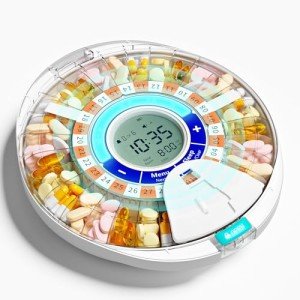Automatic Pill Dispenser for Seniors with Alarm