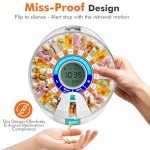 Automatic Pill Dispenser for Seniors with Alarm