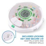 Automatic 28-Day Pill Dispenser with LCD Display