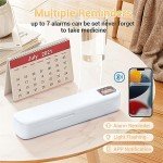 Daviky Bluetooth Smart Pill Organizer with Alarm