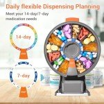 Zoksi Large Wall-Mountable Daily Pill Organizer