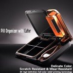 MURRI&MURRDI Portable Pill Organizer and Cutter