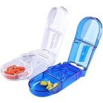 BRLYYO Pill Slicer & Dispenser - 2 Pack