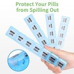Monthly Pill Organizer with Large Compartments for Supplements