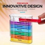 MEDca Pill Organizer for Daily Medication Schedules