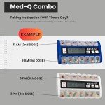Digital Pill Organizer with 2 Beep Reminders