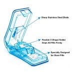 Qeedee Pill Slicer 2 Pack - Portable Tablet Cutter