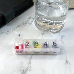 e-Pill Daily 5-Way Pill Organizer for Vitamins