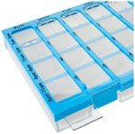 Weekly Pill Organizer - 4 Times a Day Planner