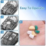 Pill Cutter and Tablet Splitter with Blade Guard