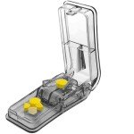 FANSTINOW Pill Cutter and 3-Compartment Pill Box