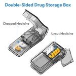 Pill Cutter and Tablet Splitter with Blade Guard