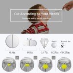 FANSTINOW Pill Cutter and 3-Compartment Pill Box