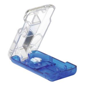 Pill Cutter and Splitter, Travel-Friendly Stainless Steel