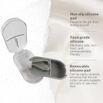 2PCS Pill Cutter & Mini Pill Box Set