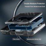 Compact Travel Pill Organizer with Cutter and Compartments