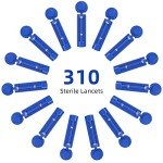 Metene 310 Count Diabetic Twist Top Lancets