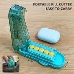 Johnbee Adjustable Pill Cutter for Small and Large Pills