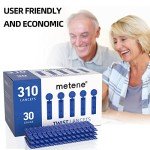 Metene 310 Count Diabetic Twist Top Lancets