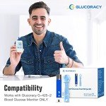 Glucoracy G-425-2 Blood Glucose Test Strips & Lancets