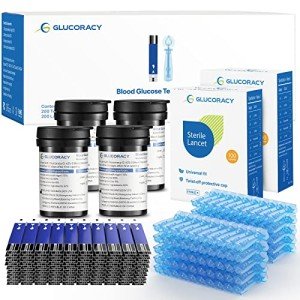 Glucoracy Blood Glucose Test Strips & Lancets