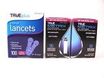 True Metrix Blood Glucose Strips & Lancets Bundle