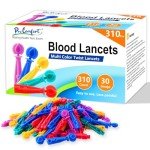 Pro Comfort 30G Lancets for Diabetes Testing - 310 Count