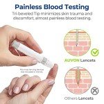 AUVON 30G Disposable Blood Lancets – 300 Count