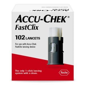 Accu-Chek FastClix Diabetes Lancets - 102 Count