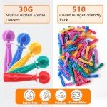 Pro Comfort 30G Lancets for Diabetes Testing - 310 Count