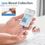 Blood Glucose Monitoring System with Test Strips and Lancets