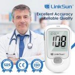 Blood Glucose Monitor Kit with Test Strips and Lancets