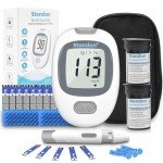 Diabetes Blood Glucose Monitoring Kit with Strips