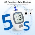 Diabetes Blood Glucose Monitoring Kit with Strips