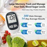 CareLiving Blood Glucose Monitor Kit with Test Strips