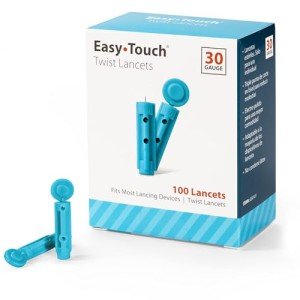EasyTouch Twist Lancets 30G - Box of 100