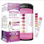 Ketone Test Strips with Color Chart & Apps