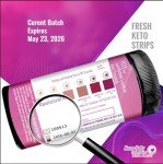Ketone Test Strips with Color Chart & Apps