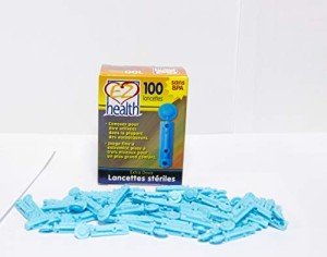 EZ Health Blood Lancets for Safe Testing