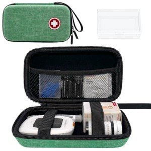 Diabetic Supply Organizer Case - Green