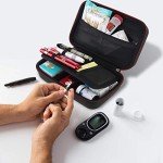 Diabetic Supplies Travel Case - Black Storage Solution