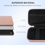 Diabetic Supplies Organizer Case - Rose Gold