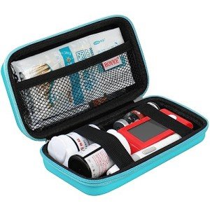Diabetic Travel Bag for Testing Kit Supplies