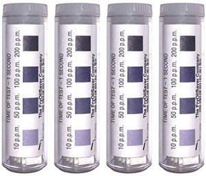 Chlorine Test Strips for Food Safety – 400 Count