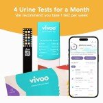 Vivoo Urine and Keto Test Strips with App