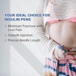 4mm 34G Diabetic Pen Needles - 100 Count