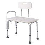 MedMobile® Adjustable Bath Transfer Bench with Back