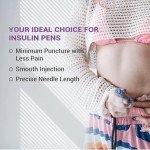 32G Micro-Click Diabetic Pen Needles - 100 Pack